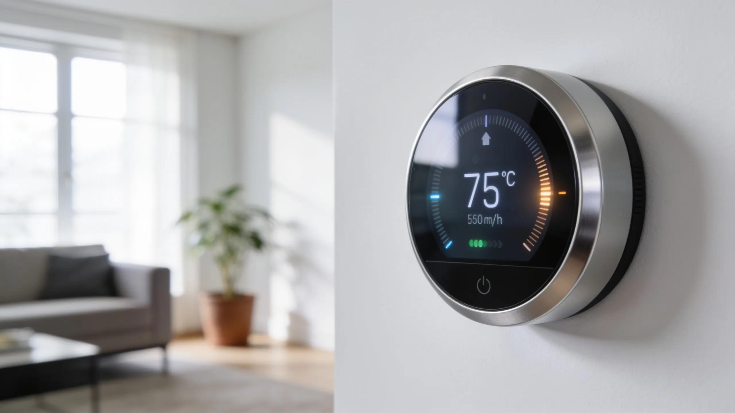 Where to Place Your Thermostat for Best Performance 3 Smart thermostat installation in a central location for optimal energy savings and performance