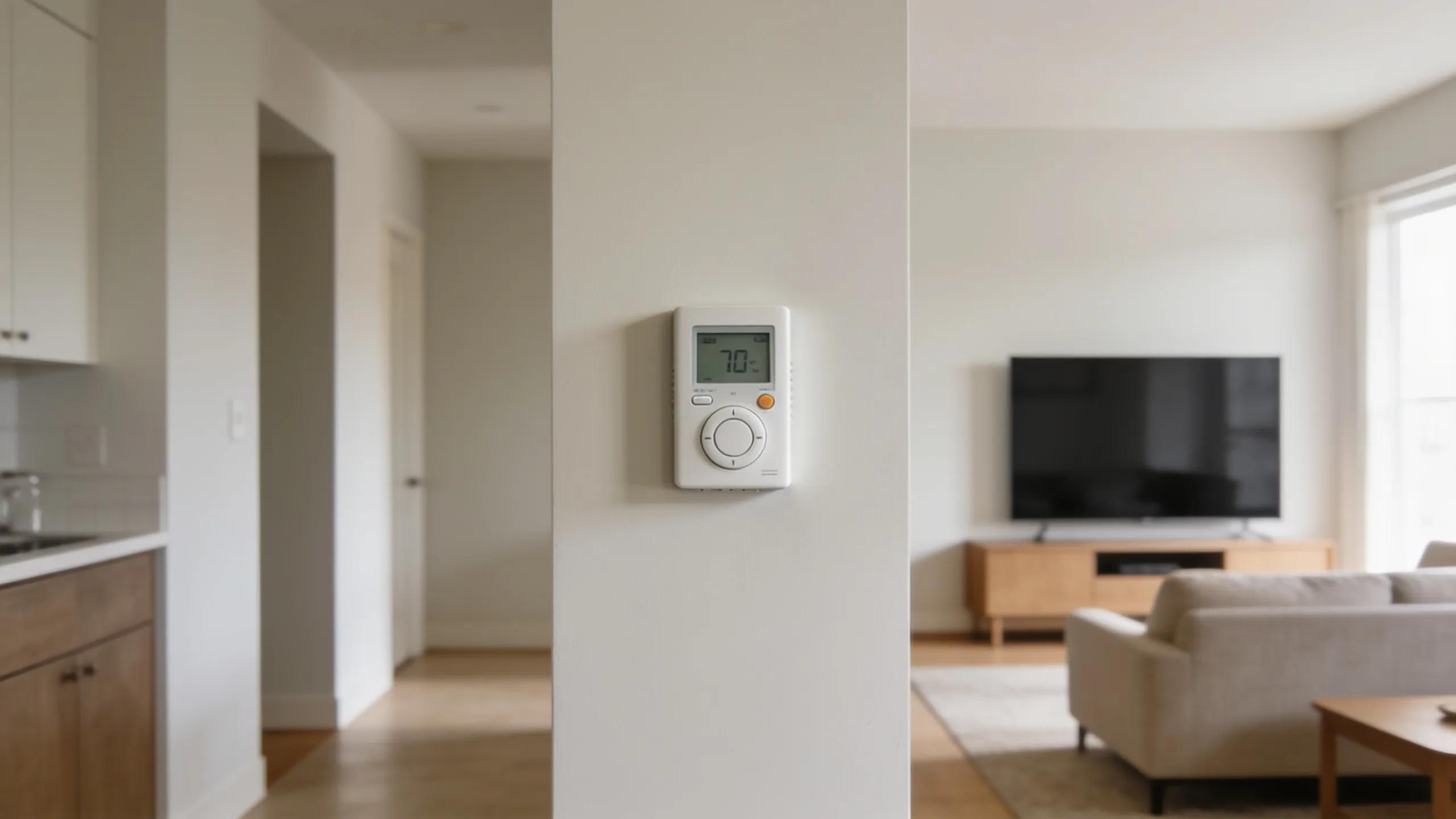 Where to Place Your Thermostat for Best Performance 2 Ideal thermostat placement height and central location for accurate temperature readings